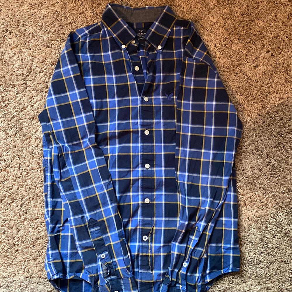 American Eagle Long Sleeve, button down
